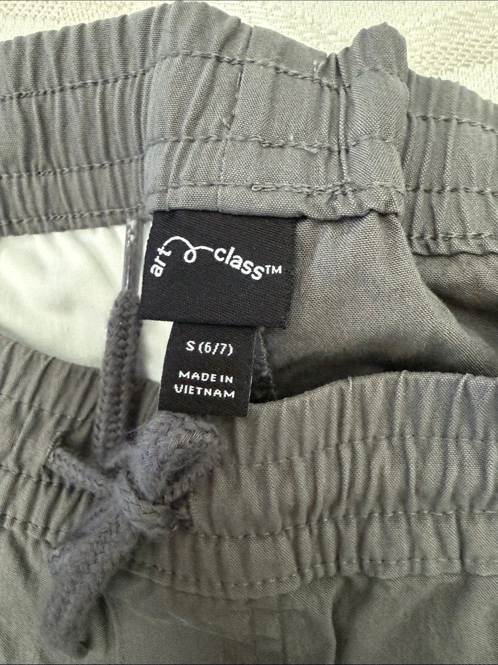 art class Charcoal Elastic Waist Pull-On Shorts
